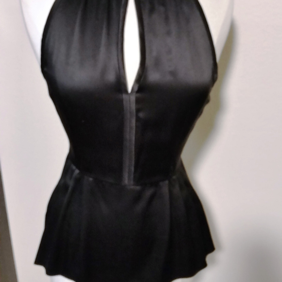 NEW Prada Sleeveless Black Silk Blouse ITALY Size 40 - Picture 3 of 8